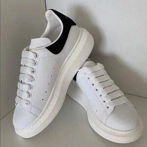 Alexander McQueen White and Black Women's Sneakers